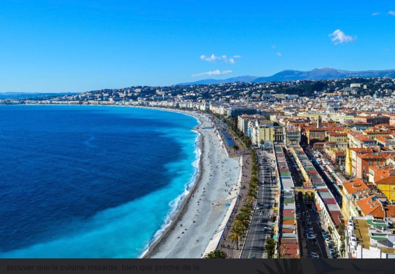 F2 Lumineux 8 Min A Pieds De La Plage Niza Exterior foto